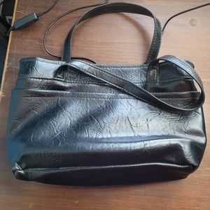 Vintage leather handbag